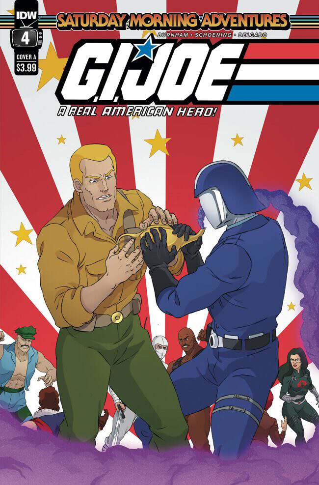 G.I. Joe: A Real American Hero Saturday Morning Adventures #4 (IDW Publishing)