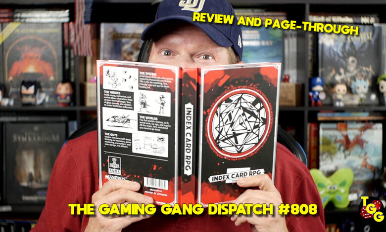 The Gaming Gang Dispatch 808