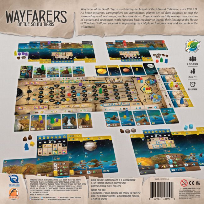 Wayfarers of the South Tigris Setup (Garphill Games/Renegade Game Studios)