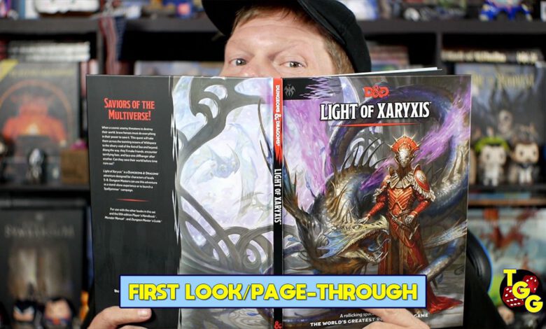 DnD Light of Xaryxis First Look