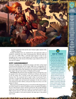 Pathfinder Lost Omens - Absalom, City of Lost Omens Interior #2 (Paizo Inc)