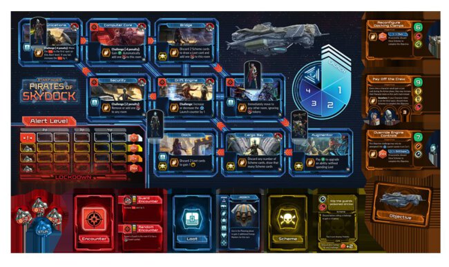 Starfinder: Pirates of Stardock Layout (Gale Force Nine)