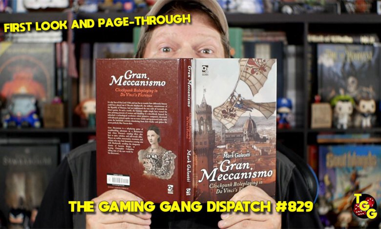 The Gaming Gang Dispatch 829