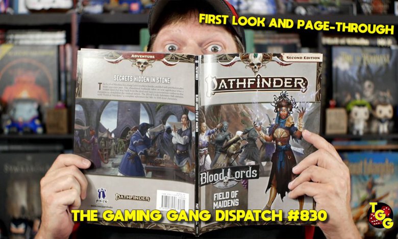 The Gaming Gang Dispatch 830
