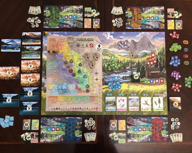 Trailblazer: The John Muir Trail Layout (Mariposa Games)