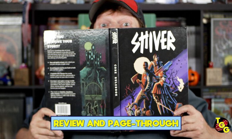 SHIVER RPG Review and Page-Through