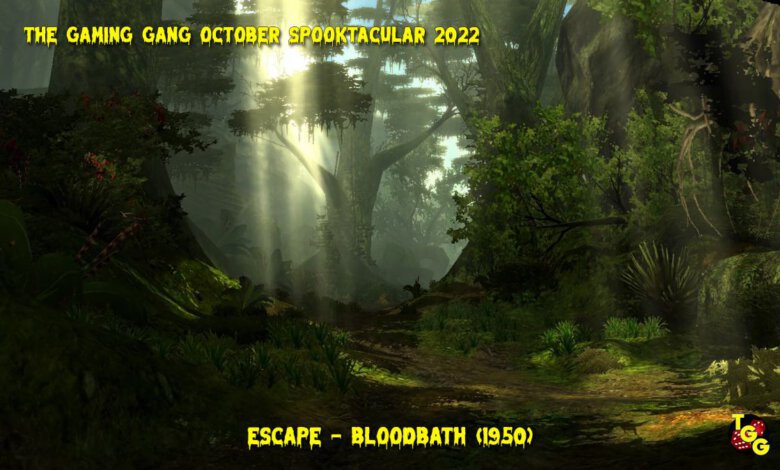 TGG October Spooktacular 2022 Escape Bloodbath