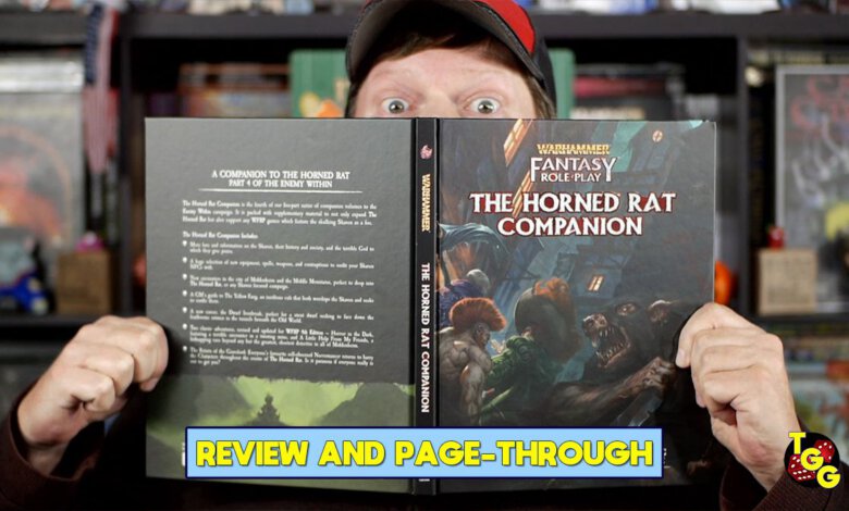 WFRP The Horned Rat Companion Review and Page-Through