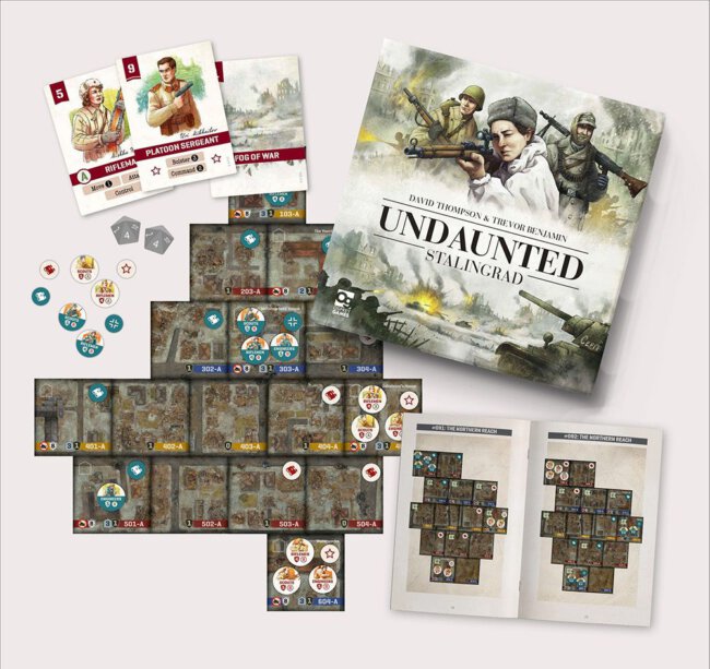 Undaunted: Stalingrad Contents (Osprey Games)