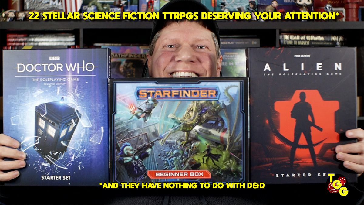 22 Stellar Science Fiction TTRPGs Deserving Your Attention