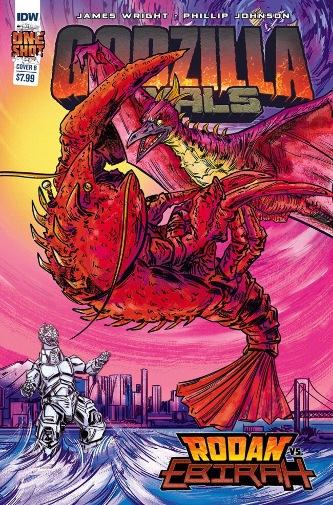 Godzilla Rivals: Rodan Vs. Ebirah #1 (IDW Publishing)