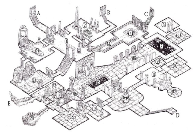 Populated Hexes Monthly: Year One Map (Third Kingdom Games)