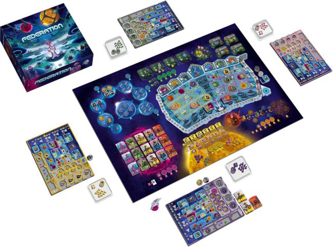 Federation Deluxe Edition Layout (Eagle-Gryphon Games)