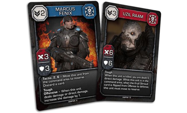 Gears of War: The Card Game Cards (Steamforged Games)