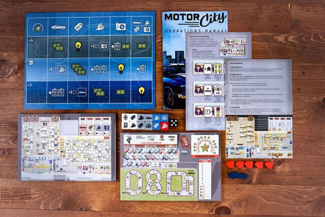 Motor City Contents (25th Century Games)