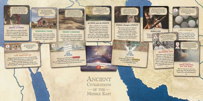 Ancient Civilizations of the Middle East Cards (GMT Games)