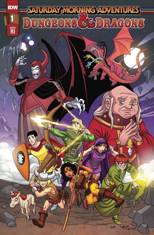 Dungeons & Dragons Saturday Morning Adventures #1 (IDW Publishing)