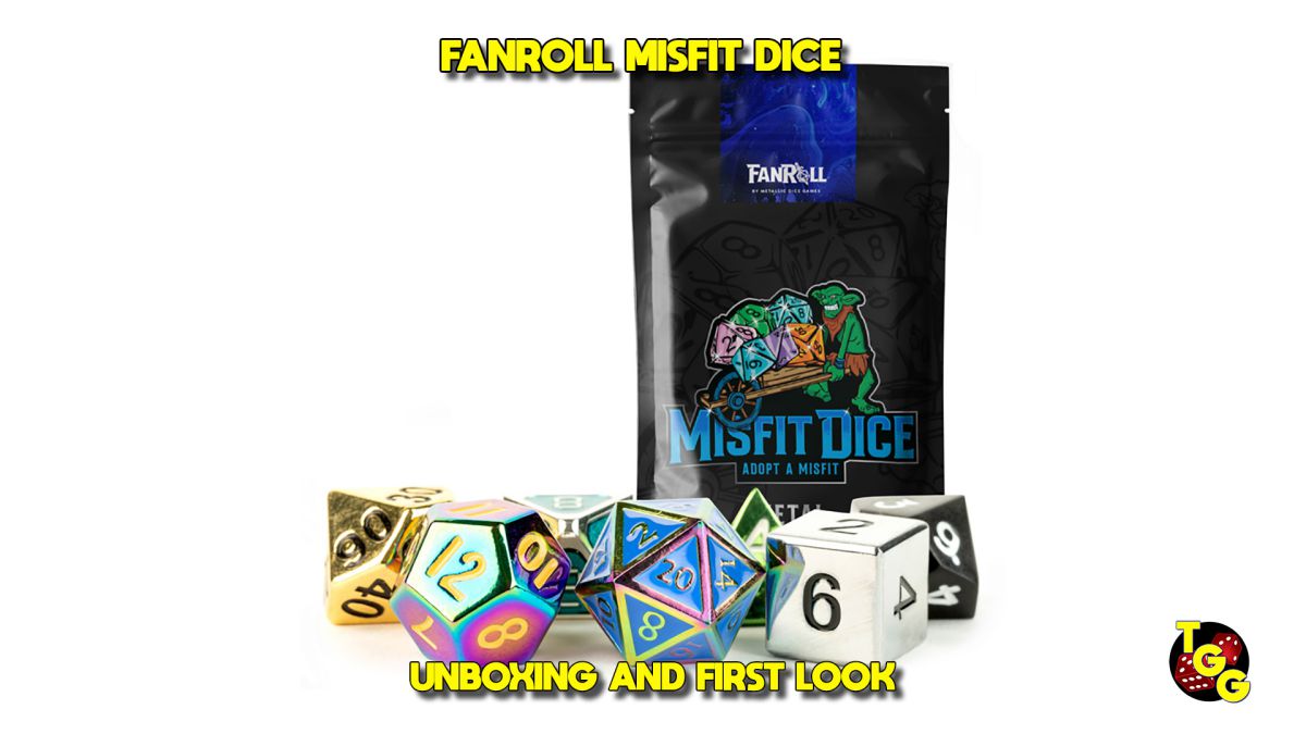 FanRoll Misfit Dice | First Look - The Gaming Gang