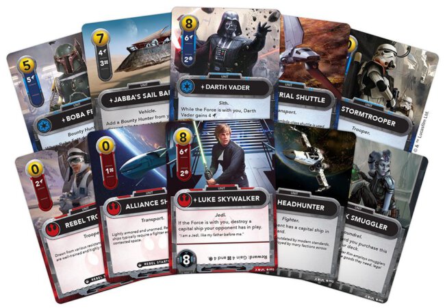 Star Wars: The Deckbuilding Game Cards (Fantasy Flight Games)