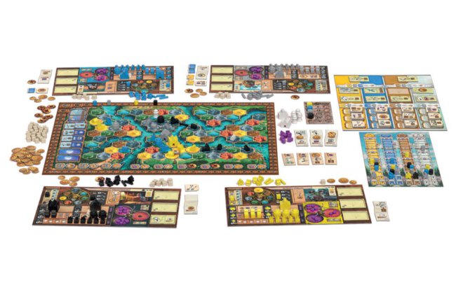 Age of Innovation Set Up (Capstone Games)