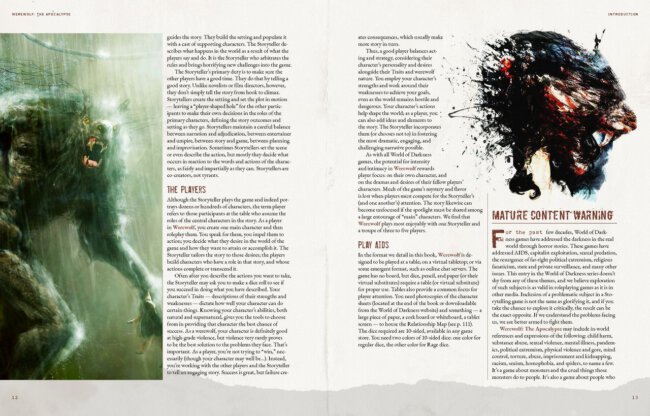 Werewolf: The Apocalypse 5th Edition Interior (Renegade Game Studios)