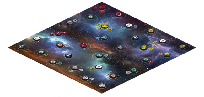 Ascending Empires: Zenith Edition Layout (WizKids)