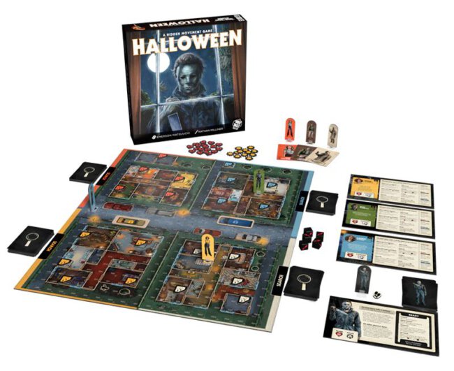 Halloween: The Board Game Contents (Trick or Treat Studios)