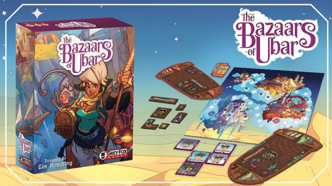 The Bazaars of Ubar Spread (Grey Fox Games)