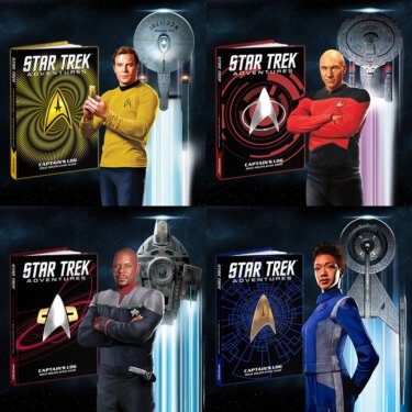 Star Trek Adventures: Captain's Log Covers (Modiphius Entertainment)