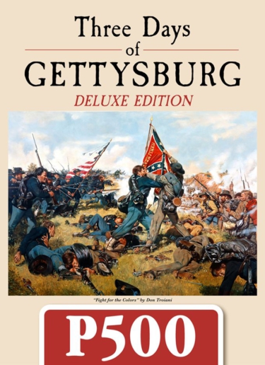 Three Days at Gettysburgh Deluxe Edition P500 (GMT Games)