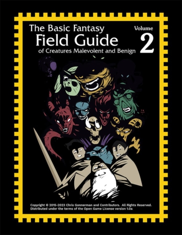 The Basic Fantasy Field Guide Volume Two (The Basic Fantasy Project)