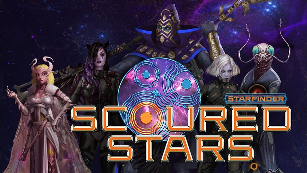 Starfinder: Scoured Stars Hardcover Adventure Campaign Arrives January ...