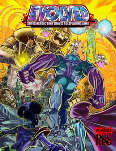 Evolved: Super Heroic Time Travel Roleplaying Game (Bloat Games)