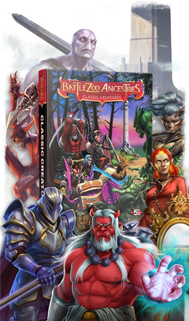 Battlezoo Ancestries: Classic Monsters for 5E and Pathfinder 2E (Roll for Combat)