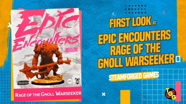 Epic Encounters: Rage of the Gnoll Warseeker First Look (Steamforged Games)