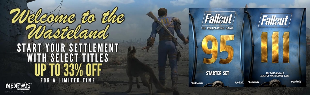 Fallout RPG Month at DriveThruRPG