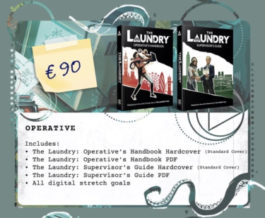 The Laundry RPG 2E Kickstarter (Cubicle 7 Games)