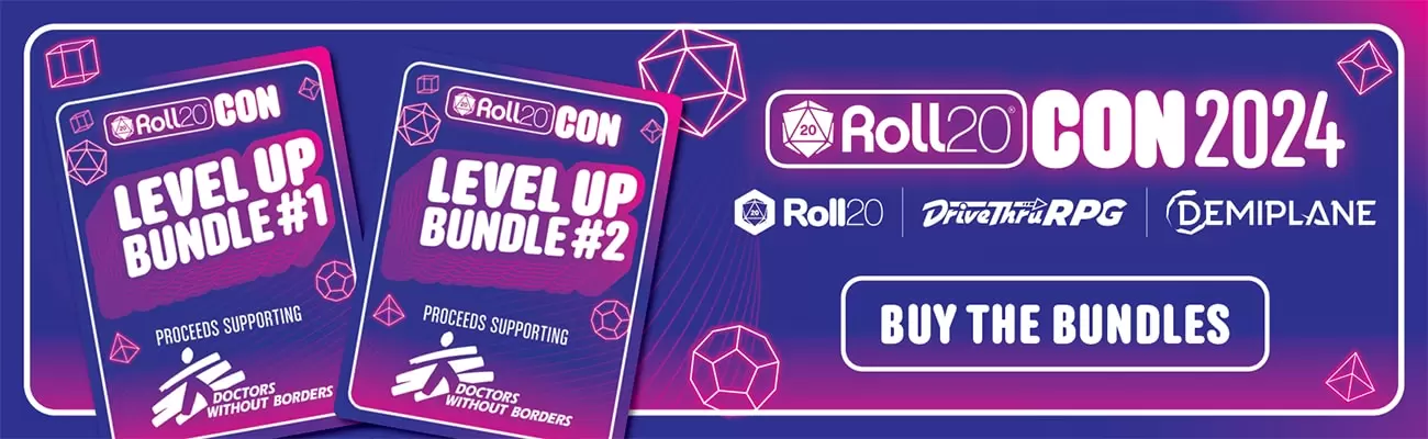 Roll20Con 2024 Bundles at DriveThruRPG