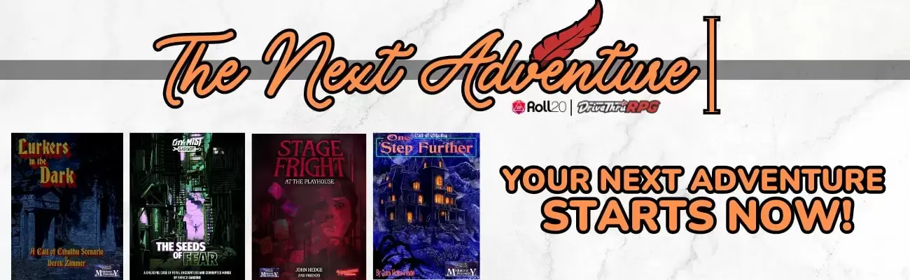 The Next Adventure for Roll20