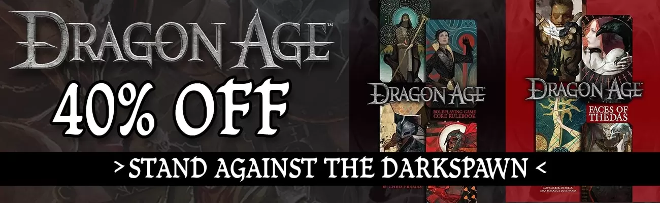 Dragon Age Sale at DriveThruRPG