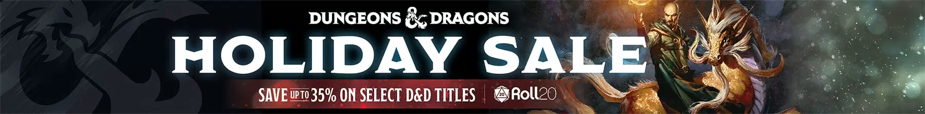 D&D Roll 20 Sale at DriveThruRPG